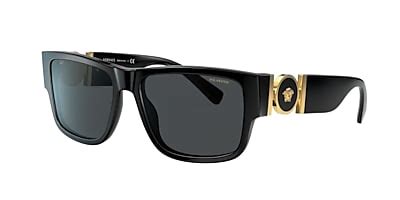 versace sunglasses men 8056597077903|Versace VE4369 58 Dark Grey Polarized & Black Polarized .